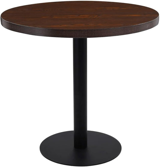 vidaXL Bistro table 80 cm MDF dark brown
