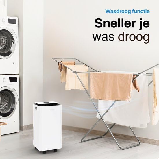 Luchtontvochtiger – Luchtzuiveraar – Vochtvreter – Anti-Schimmel Machine – Luchtverfrisser – 12L per Dag – HEPA 13 Filter met Ionisator