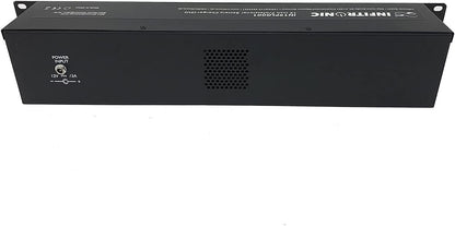 Infitronic IN19PLG001 Professionele acculader voor 16 x Ni-MH AA/AAA accu's, 19 inch, 2HE