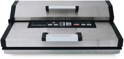 Maxxo VM Master Professionele vacuümmachine, 25 l/min, 350 W, automatisch, geschikt voor levensmiddelen, dubbel lassen van roestvrij staal, rolbreedte tot 40 cm