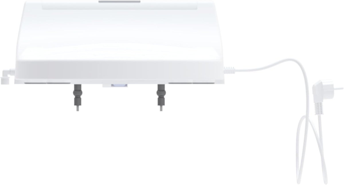 SFA - Saniseat – afneembare wc-bril voor toilet – voor en drogen – handdouche met dubbele sproeiers en ventilator voor warme lucht – automatische reiniging – compatibel met standaard toiletpotten