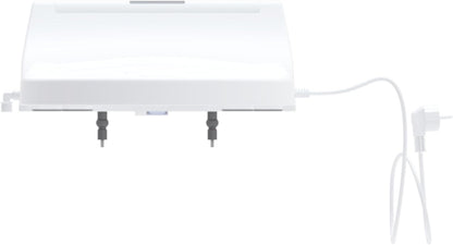 SFA - Saniseat – afneembare wc-bril voor toilet – voor en drogen – handdouche met dubbele sproeiers en ventilator voor warme lucht – automatische reiniging – compatibel met standaard toiletpotten