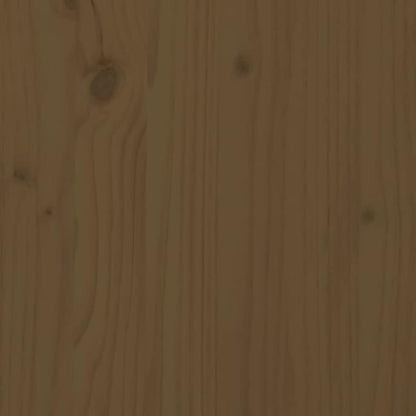 Sideboards 2 PC. Sideboard Bedroom Living Room Cabinets Living Room Oblique Honey Brown 32x34x75cm Solid Wood Pine - QUORE