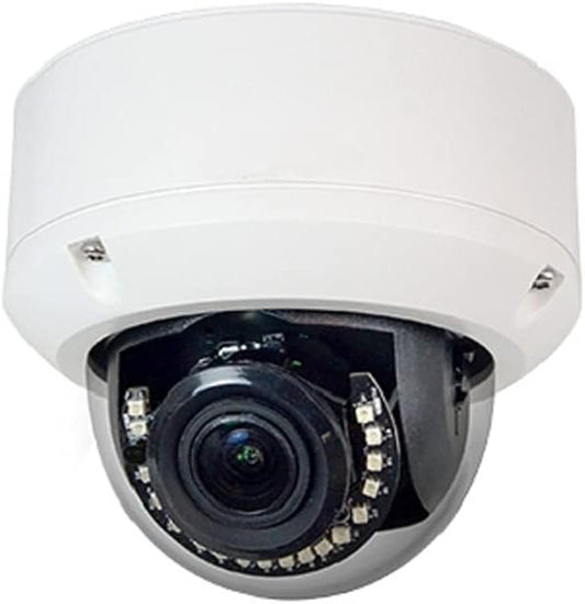 Beveiligingscamera Dome 12MP – Buitencamera IP Camera Videobewaking – H.265 Compressie – Infrarood Nachtzicht – PoE Aansluiting – Weerbestendig Wit