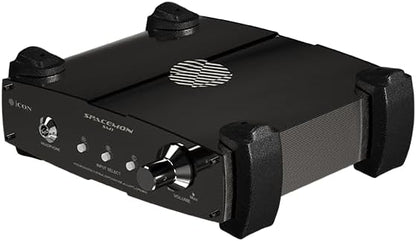 iCon Pro Audio SpaceMon Precision Hoofdtelefoonversterker - XLR/TRS/RCA/3,5 mm ingangen, 68 dB versterking