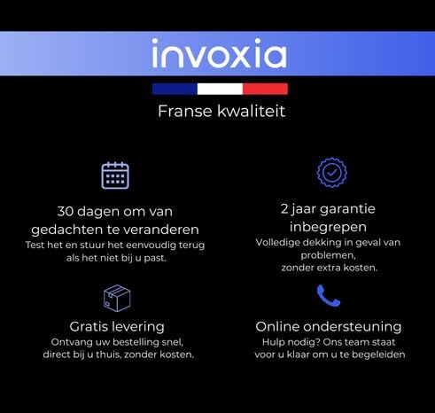 Invoxia Bike Tracker - GPS-tracker met diefstalbeveiliging voor fiets - Reflector met real-time waarschuwingen - 1 jaar abonnement inbegrepen - tot 3 maanden looptijd - discreet en licht - waterdicht