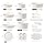 JEETEE Pots and Pans Set Non Stick 20 pieces, Kitchen Cookware Sets with Detachable Handle, Induction Nonstick Cookware Set with Removable Handle, Stackable RV Cookware, Oven Safe, PFOA Free - QUORE