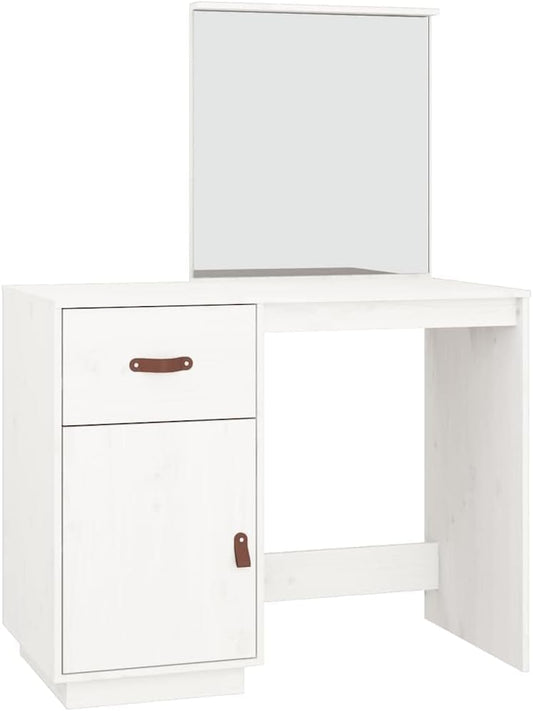 Bussandri Exclusive - Dressing table 95x50x134 cm solid pine wood
