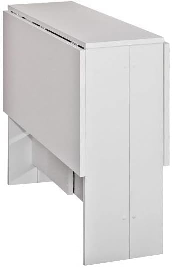 Klaptafel – Inklapbare Tafel – Uitklapbare Eettafel – Console Tafel – Ruimtebesparende Tafel – Compact Ontwerp – Gemaakt Van Gerecycled Melamine Spaanplaat