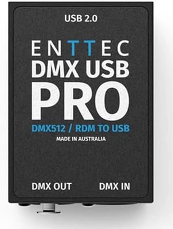 USB naar DMX/RDM interface – DMX interface – USB DMX interface – DMX dongle – DMX converter – 1 universum, 512 kanalen – 1500 V volledige isolatie en interne frame buffering