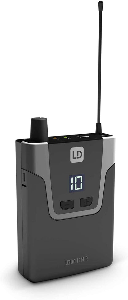 LD Systems U308 IEM - In-ear bewakingssysteem - 863-865 MHz + 823-832 MHz