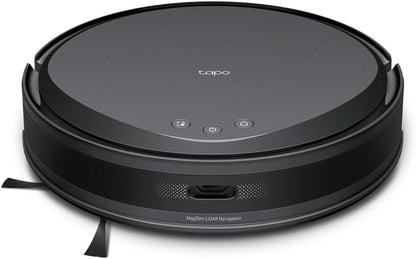 Tapo RV20 Max, 4-in-1 robotstofzuiger en dweil, 5300 Pa ultrastofzuiger, MagSlim LiDAR navigatie, IQ + Smart Cleaning, ultradun design 83 mm, reiniging aanpasbaar met app, Alexa en Google