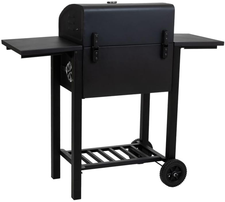 Barbacoa Carro De Metal Zwart