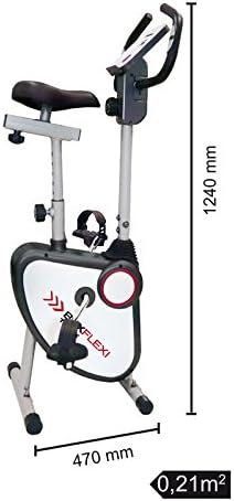 Roeifiets – Roeitrainer – Fitnessfiets – Ergometer – Vouwfiets – Compact Inklapbaar Design – 8 Weerstandsniveaus