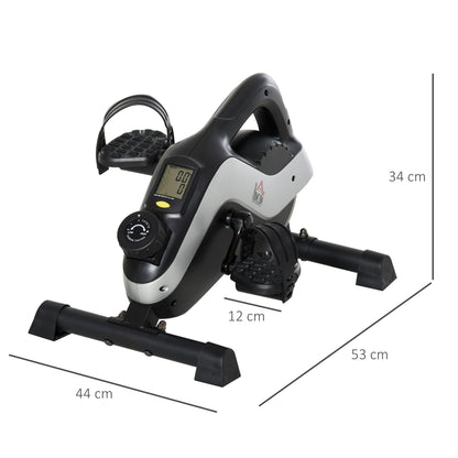 Mini Hometrainer – Pedal Trainer – Been Trainer – Fitness Trainer – Revalidatietrainer – Compact & Lichtgewicht – Veiligheidsriempjes & Anti-Slip Mat
