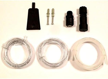 Analoge elektromagnetische doseerpomp met constante dosering met instelbare stroom voor het doseren van vloeistoffen, model ME1-CA - 5 l/h bij 9 bar 230 VAC, PP-kop met Viton-afdichtingen