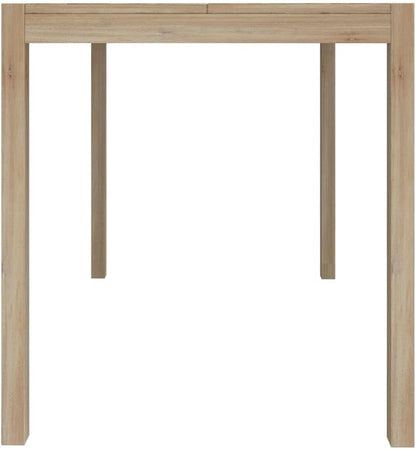 vidaXL Dining table 110x70x75 cm solid acacia wood