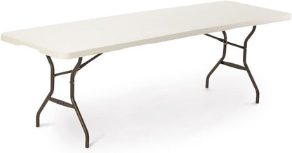 Lifetime Klaptafel, graniet, wit, 244,5 x 76,1 x 73,6 cm