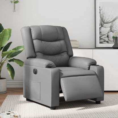 Elektrisch Verstelbare Relaxfauteuil – Elektrische Fauteuil – Relaxstoel – Verstelbare Stoel – Zithoekstoel – Kunstleer – Verstelbaar Tot 135 Graden