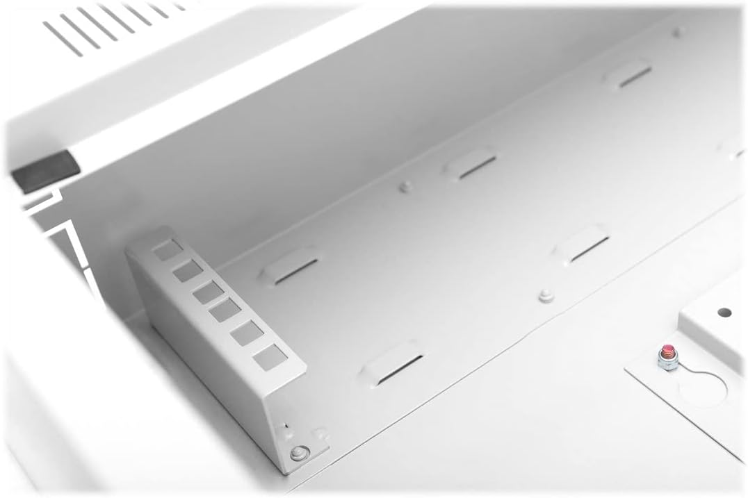 DIGITUS DVR NVR behuizing wandmontage - 2HE 19" profiel - montageplaat (incl. 1HE 19") - 12" monitorhouder - lichtgrijs