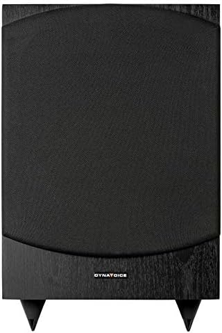 DYNAVOICE Magic MW-10 Zwart Mat – Actieve 10 inch Subwoofer, 180W RMS (250W Max), Bassreflex, Fase- en Low Pass-regeling | Voor 5.1 Home Cinema en HiFi Systeem.