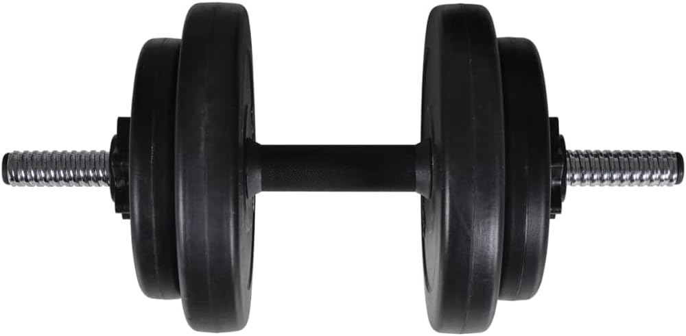 Power Tower Wandmontage – Wandrek Fitnessstation – Halterrek – Krachtstation – Dumbbell Set 61 kg – Compact Ontwerp – Robuuste Stalen Constructie