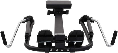Rowing machine with 5 levels and hydraulic resistance - QUORE