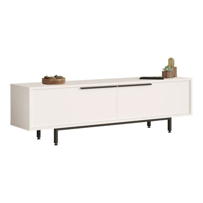 Kast – Opbergkast – Dressoir – TV Meubel – Kledingkast – 2 Deuren – Eikenhout Spaanplaat – 160x36x45 cm