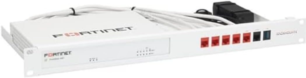 Rackmontagekit – Rackbeugel – Montagebeugel – Montageset – Rackmount – Voor Compacte Firewall – 1U – 19 Inch Rack Met Fronttoegang En Ventilatie