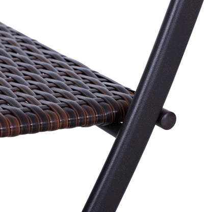 Barkrukken Set – Barstoelen – Bistrostoelen – Keukenstoelen – Hoge Stoelen – Zwart Kunstleer – Verstelbare Hoogte en Draaibaar