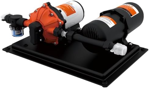 LIGHTEU® Seaflo 51-serie Waterdruksysteem, DC 12 V 20,8 l/min, pomp 50 PSI en tank 1 liter
