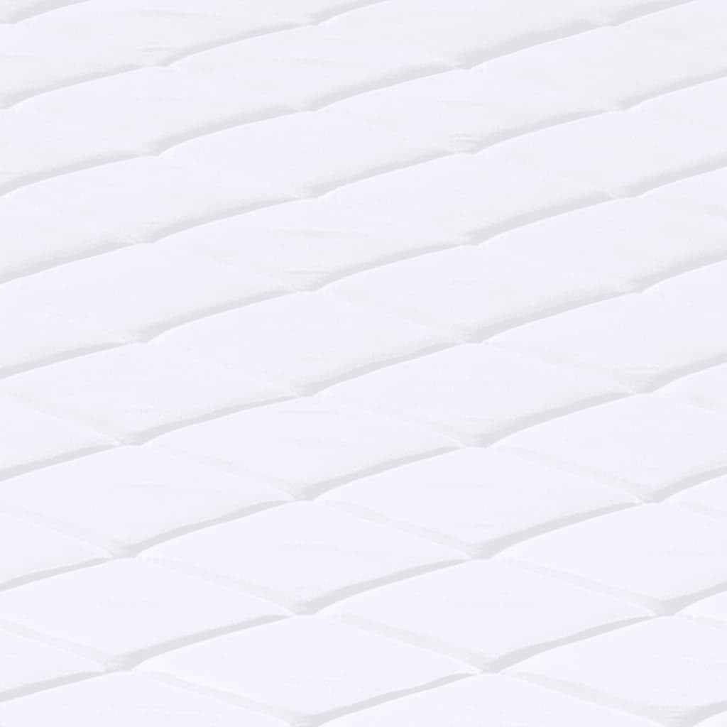 vidaXL Schuimmatras middelzacht 200x200 cm, tweepersoonsmatras, tweepersoons matras, matras schuimrubber, foam matras, matras schuim