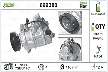Valeo 699380 Compressor, airconditioning