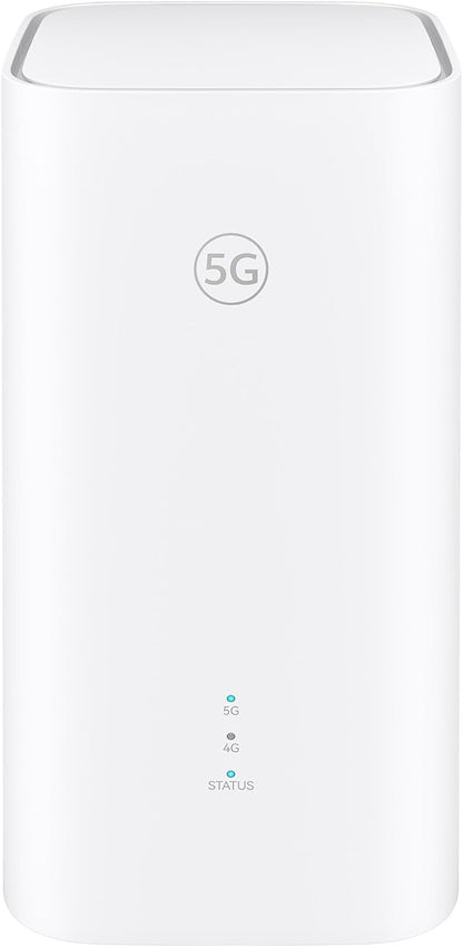 5G CPE 5s, H153, Sim van 5G-router, Wifi 6 AX3000, DL 3600 Mbps/UL 500 Mbps, Antenne met hoge versterking tot wel 9 dBi, LAN/WAN-poort, Gevisualiseerde wifidiagnose, 30 maanden garantie