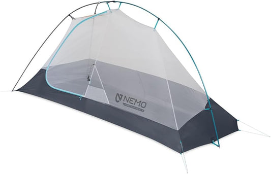 NEMO Apparatuur Hornet Elite OSMO Ultralight Backpacktent - Aluminium/Stormachtige Nacht - 1-Persoon