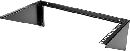 StarTech.com 6U Wandmonteerbaar Patch Paneel Beugel - 19 inch - Staal - Verticale Montagebeugel voor Netwerk- en Data Apparatuur (RK619WALLV)