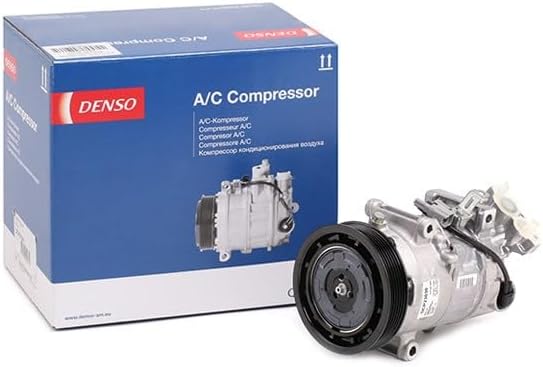 DENSO A/C Compressor DCP23030 - OE-Kwaliteit Airconditioning Compressor Vervanging - Direct Fit Gemakkelijk installeren - Thermische Waaier AC Air Con