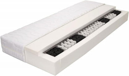 vidaXL Mattress 7 Zone 20 cm pocket spring H3 120x200 cm