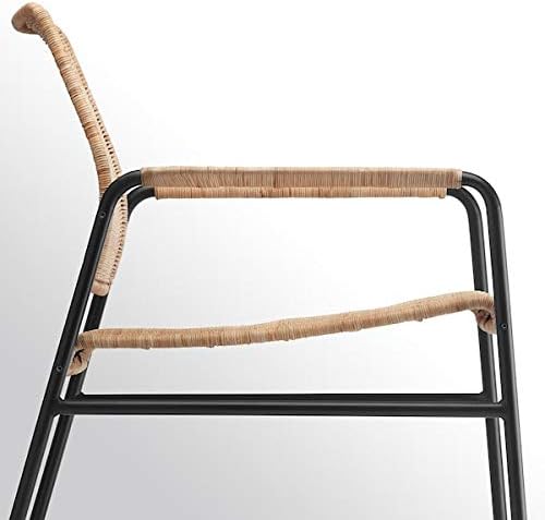 Rotan Fauteuil – Rieten Stoel – Zithoekstoel – Lounge Stoel – Binnenfauteuil – Duurzaam & Lichtgewicht – Eenvoudig Te Onderhouden