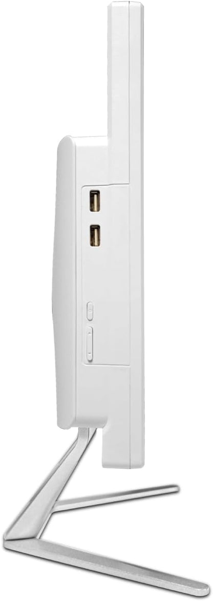 STGsivir All-in-one desktop, 21.5 inch, i5 to 3.6 GHz, 16 GB RAM, 512 GB SSD, WiFi, Bluetooth, Windows 11 Pro, white - QUORE
