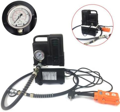 Electric hydraulic pump hydraulic unit with manual valve electric driven electro-hydraulic pump electro-hydraulic pumps high-pressure hydraulic oil-electric pump 220V 1200V - QUORE
