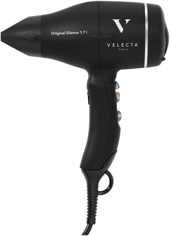Velecta Paris - Professionele haardroger - ORIGINAL Silence 1.7i Zwart fluweel