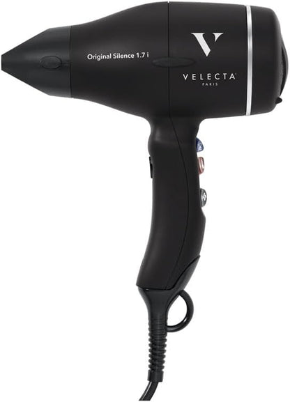 Velecta Paris - Professionele haardroger - ORIGINAL Silence 1.7i Zwart fluweel