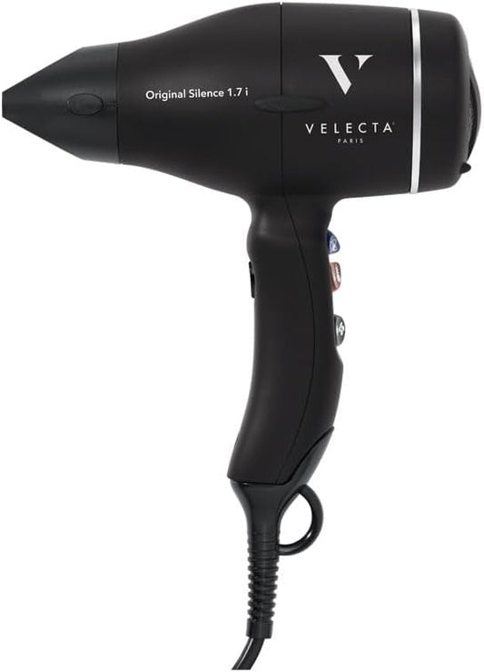 Velecta Paris - Professionele haardroger - ORIGINAL Silence 1.7i Zwart fluweel