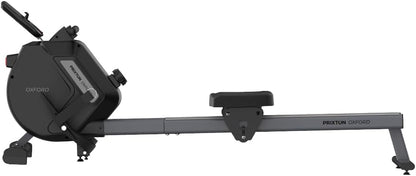 PRIXTON Oxford Rowing Machine, Resistance 3 kg, 16 Levels, Magnetic Flywheel, Time Display, Distance, Calories and Repetitions - QUORE