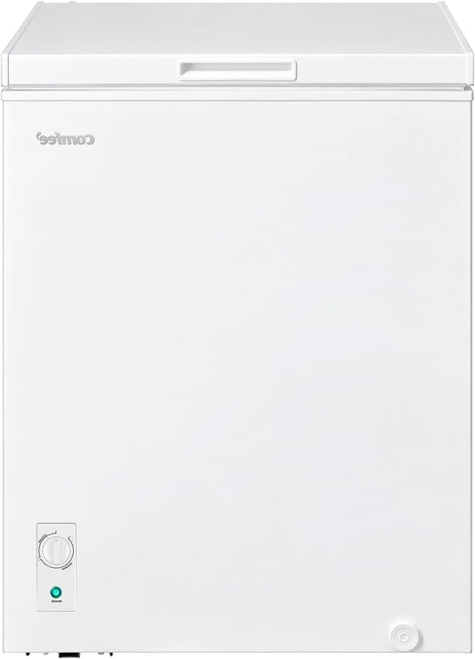 COMFEE' RCC146WH2EU(E) Freestanding Freestanding Freezer Conversion Freezer and Refrigerator Inverter Compressor Suitable for Outdoor Installations, Garages and Sheds, White - QUORE