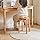 YMYNY 4 Pcs Solid Wood Round Stool, Shoes Change Stool, Dressing Stool, Small Stool, Stackable Stools for Living Room, Dining Room, Kitchen, Classroom, 27×27×45cm Natural Color HBD026N-4 - QUORE