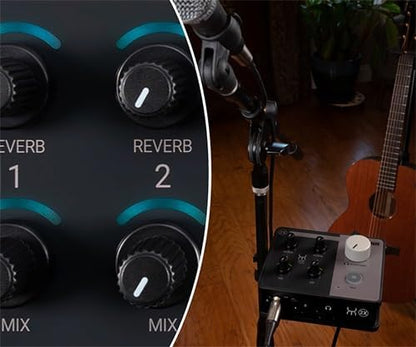 Xvive MOREYOU 2X - MORE YOU HUB interface-uitbreiding voor microfoons en instrumenten - optionele aansluiting voor externe voorversterkers en mixers