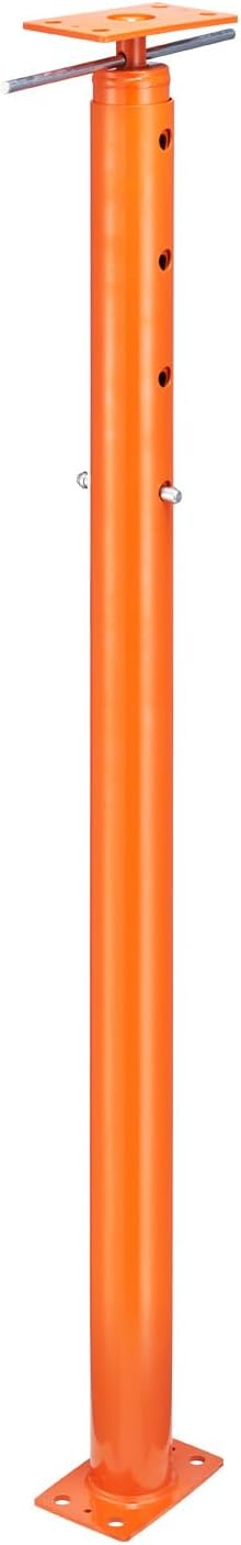 VEVOR House Floor Jack, 56"-100" Height Range, 18000lbs Max Load Capacity, Adjustable Support Beam Basement Jack Post for Leveling, Lift Support Steel Telescopic Jack for Temporary