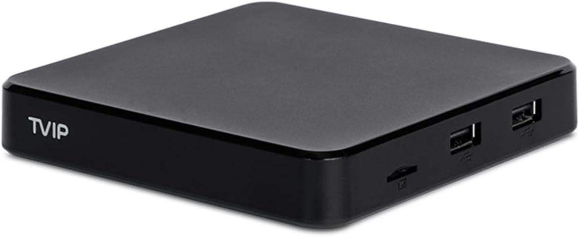TVIP S-Box v.605 SE 4K UHD Linux IP-ontvanger Dual WiFi, LAN, Bluetooth, HDMI, USB, MicroSD